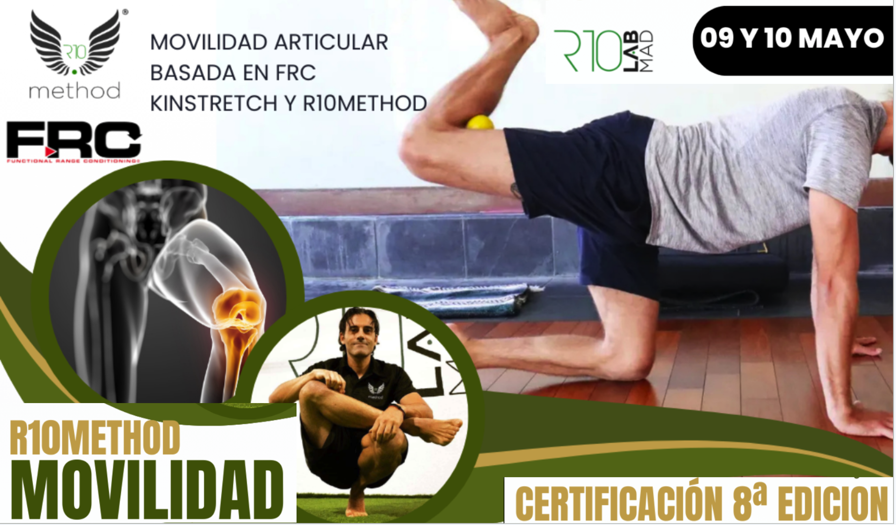 Post Certificación Movilidad articular 8ª edición. Examen y material